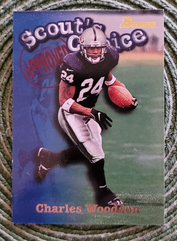 Charles Woodson  1998 Bowman #SC7  Rookie  Raiders