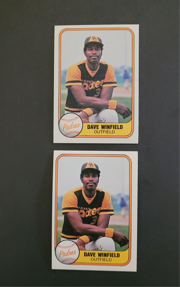 Dave Winfield  1981 Fleer #484   Padres