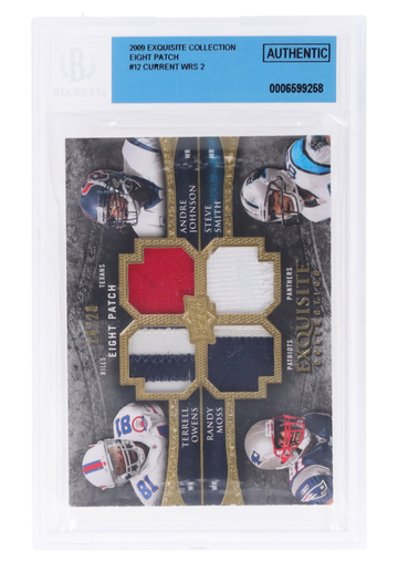2009 Upper Deck Exquisite 8 Patch BGS Authentic