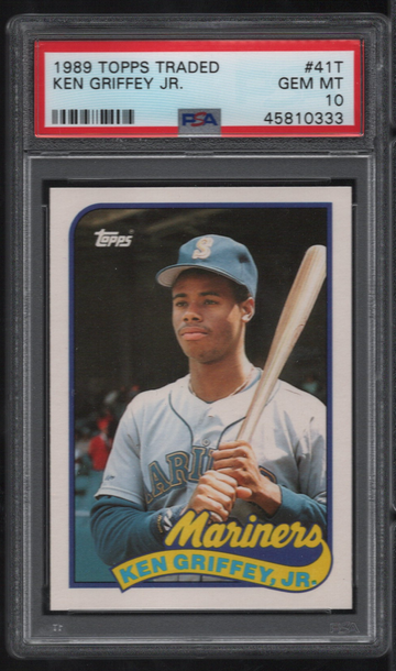 1989 Topps Traded #41T Ken Griffey Jr Rookie PSA 10 Gem Mint