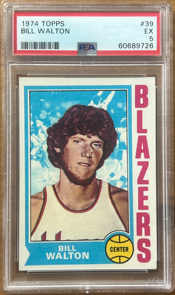 1974 Topps Bill Walton PSA 5