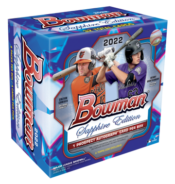 Bowman 2022 Sapphire Edition Baseball Hobby Box - 8 Packs New Sealed