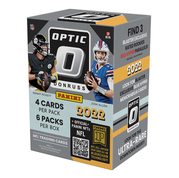 2022 Optic Football Blaster Fanatics Exclusive (Red Hyper Parallels)