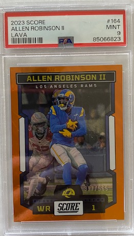 Allen Robinson II [Lava] #164 2023 Panini Score PSA 9
