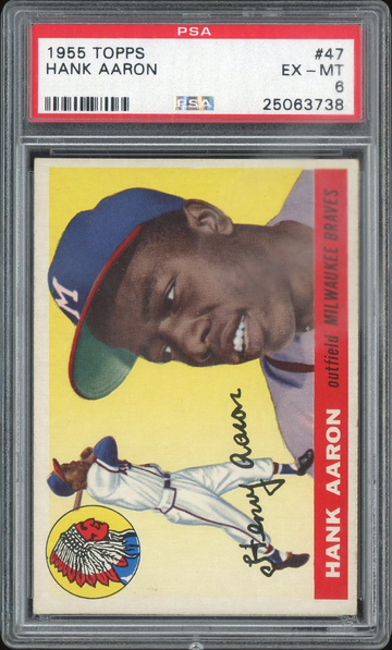 1955 Topps Hank Aaron