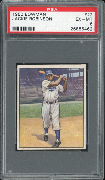 1950 Bowman Jackie Robinson