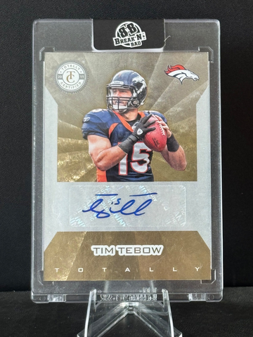 2011 Panini Totally Certified Gold #TTE Tim Tebow Broncos AUTO 5/15
