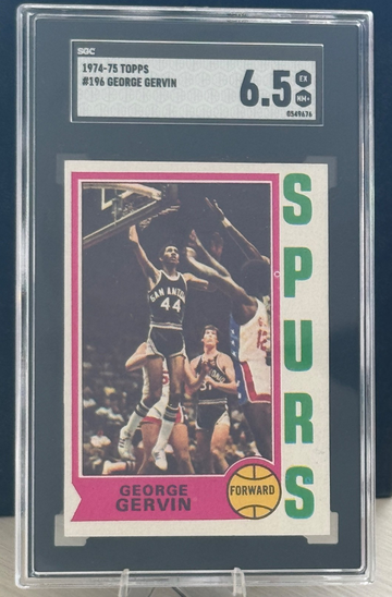1974-75 Topps George Gervin SGC 6.5