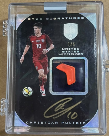 2018 Panini Eminence Soccer Christian Pulisic STUD Signatures Auto Autograph 3/5