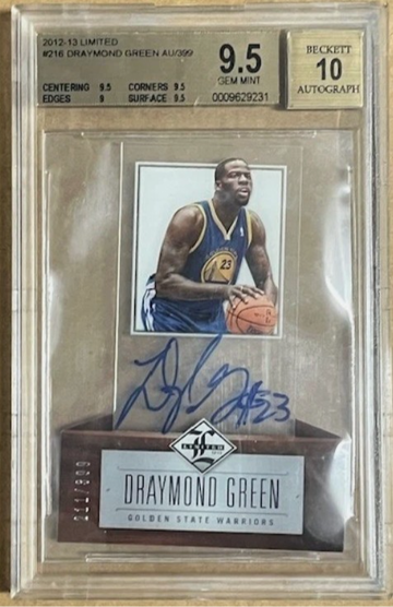 2012-13 Panini Limited Draymond Green RC Rookie Auto Autograph 211/399 Warriors