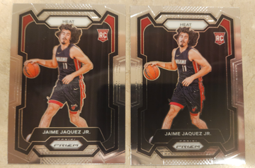 Jaime Jaquez Jr RC LOT 2023-24 Prizm #137 🏀 MIAMI HEAT STAR ROOKIE 📈