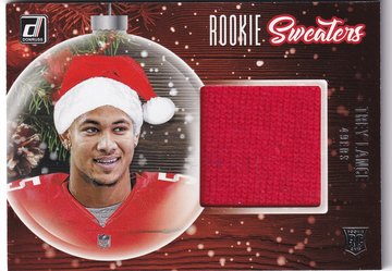 2021 Donruss Trey Lance #RS-TLA RC Relic