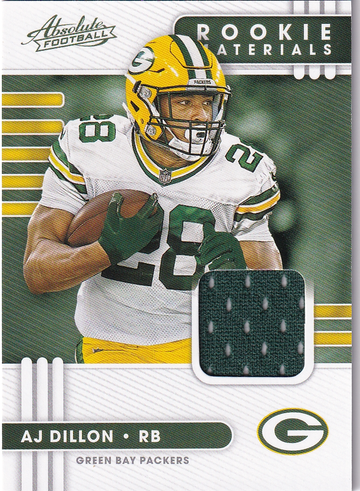2020 Absolute AJ Dillon #24 Relic