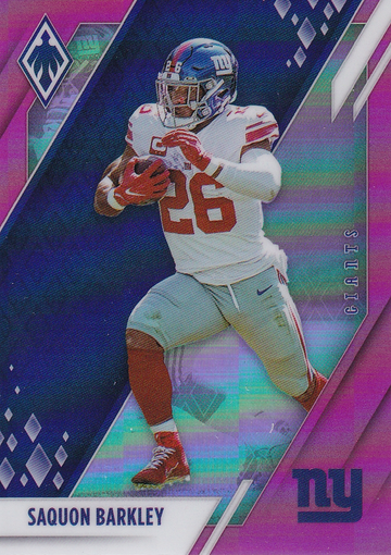 2021 Panini Phoenix Saquon Barkley #67 Pink 057/199