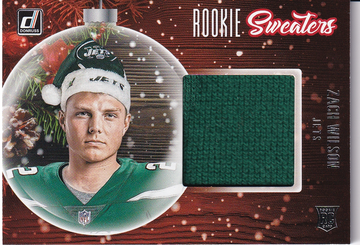 2021 Donruss Zach Wilson #RS-ZWI RC Relic