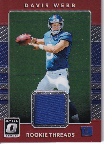 2017 Optic Davis Webb #24 Relic