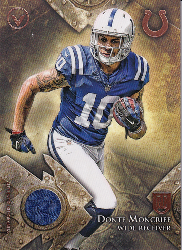 2014 Topps Valor Donte Moncrief #VRR-DM RC Relic