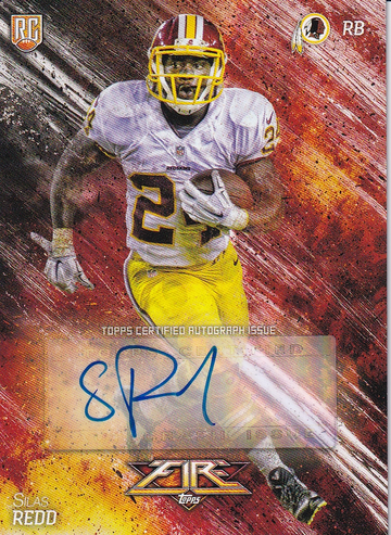 2014 Topps Fire Silas Redd #FA-SR RC Auto