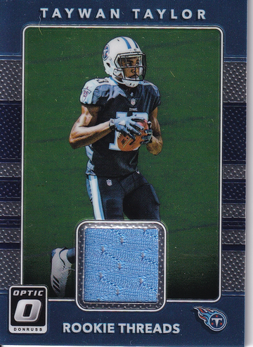 2017 Optic Taywan Taylor #19 Relic