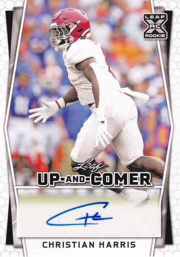 2022 Leaf Holiday Packs Christian Harris #UC-CH1 RC Up-and-Comer Auto