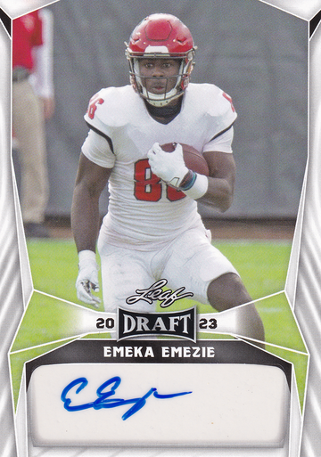 2023 Leaf Draft Emeka Emezie #BA-EE1 Autographs