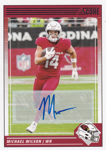 2024 Score Michael Wilson #7 Signatures Auto