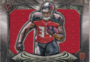 2014 Topps Valor Charles Sims #VJR-CS RC Relic 