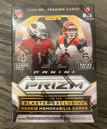 2020 Prizm Football Blaster Lazer Prizms