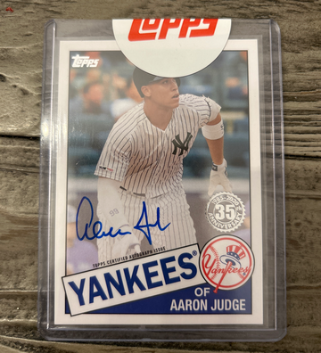2020 Topps Series 1 Aaron Judge Auto