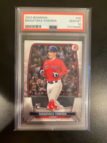 2023 Bowman Masataka Yoshida PSA 10