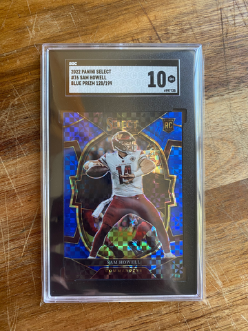 2022 Select Blue /199 Sam Howell SGC 10