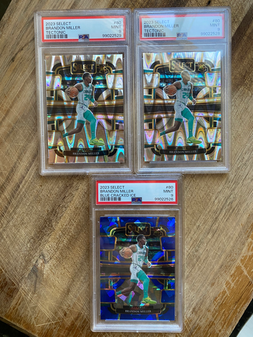 2023 Select LOT Brandon Miller PSA 9
