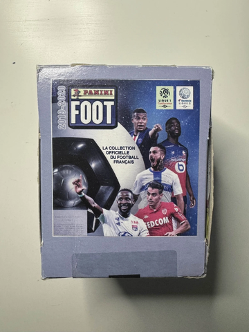 SEALED NEW 2019-20 Panini Foot Ligue 1 Sticker Box 50 Packs Camavinga Rookie RC