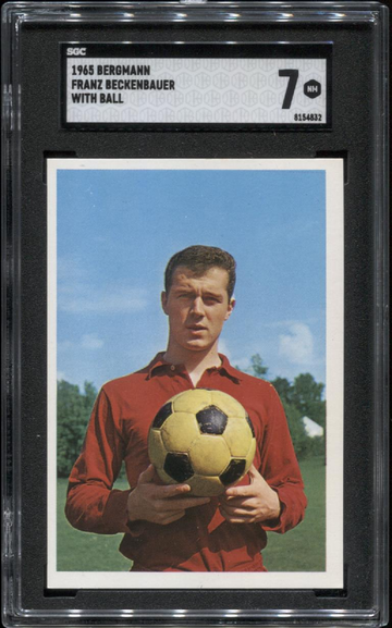 1966 Bergmann Franz Beckenbauer With Ball SGC 7