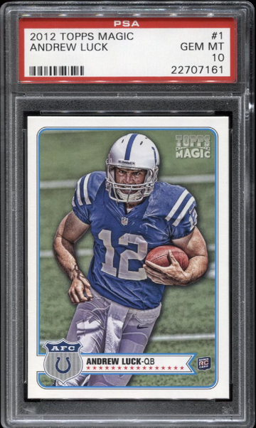 2012 Topps Magic #1 Andrew Luck RC PSA 10 Gem Mint *7161