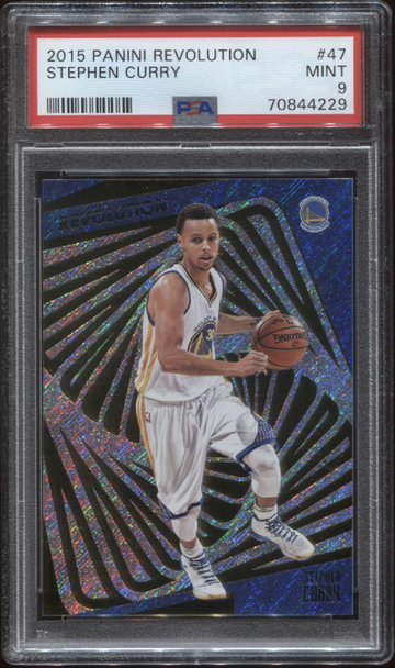 2015 Revolution #47 Stephen Curry PSA 9 Mint *4229