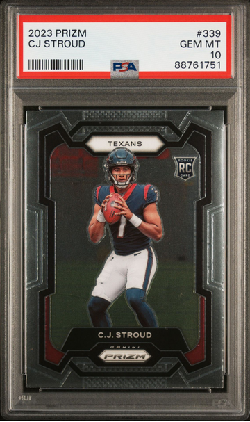 2023 Panini Prizm #339 CJ Stroud PSA 10 *1751