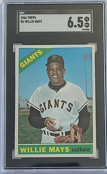 1966 WILLIE MAYS #1  SGC 6.5