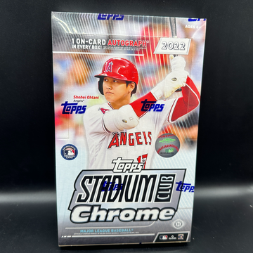 2022 Topps Stadium Club Chrome Baseball Hobby Box