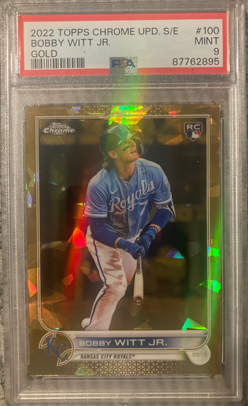 bobby witt jr gold rc /50