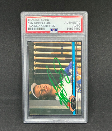 KEN GRIFFEY JR TOPPS STADIUM CLUB AUTO