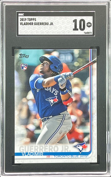 2019 Topps Series 2 Vladimir Guerrero Jr. NNO Missing Card Number RC SGC 10 Rookie