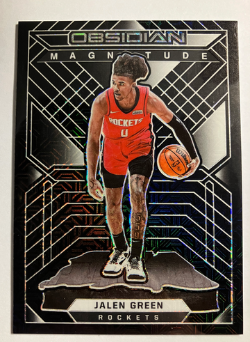 2021 Jalen Green Obsidian Magnitude 1 of 1 RC