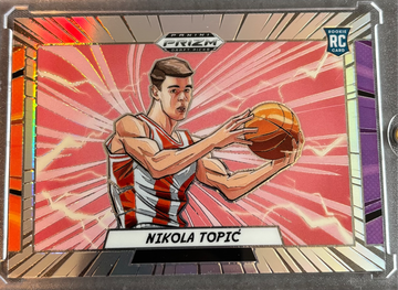 Nikola Topic 2024 Prizm Draft Picks Manga SSP HOT🔥
