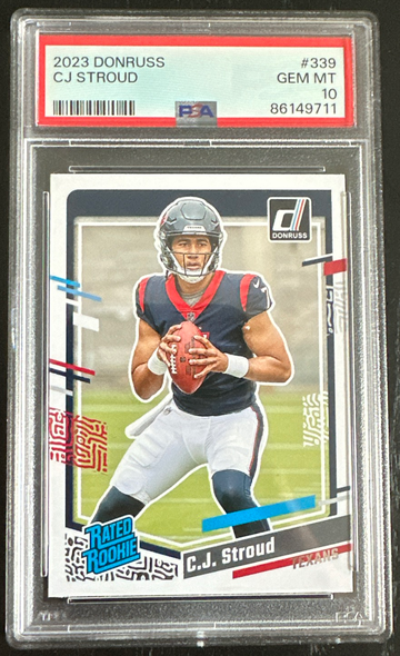2023 Donruss CJ Stroud PSA 10