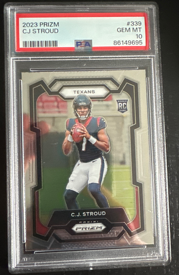 2023 Panini Prizm CJ Stroud PSA 10