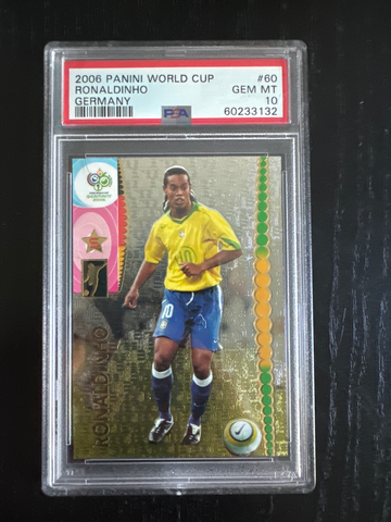 2006 Ronaldinho World Cup PSA 10