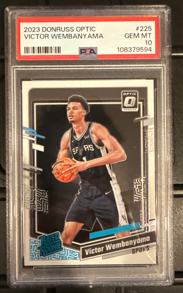 2023 Donruss Optic Victor Wembanyama PSA