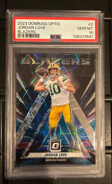 2023 Donruss Optic Jordan Love Blazers