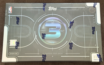 2025/26 Topps Three Sealed Hobby Box